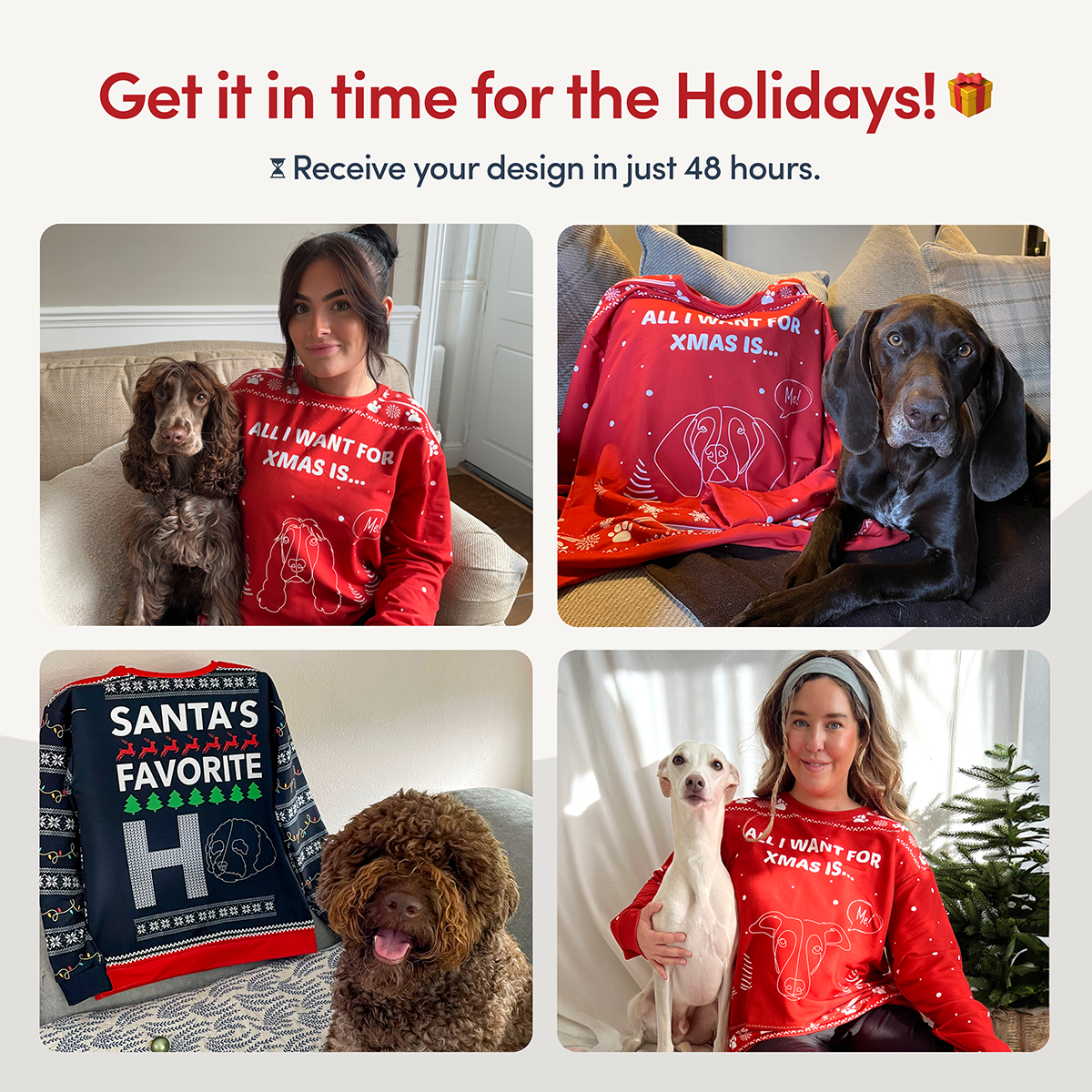 Custom Christmas Sweater - 30% OFF