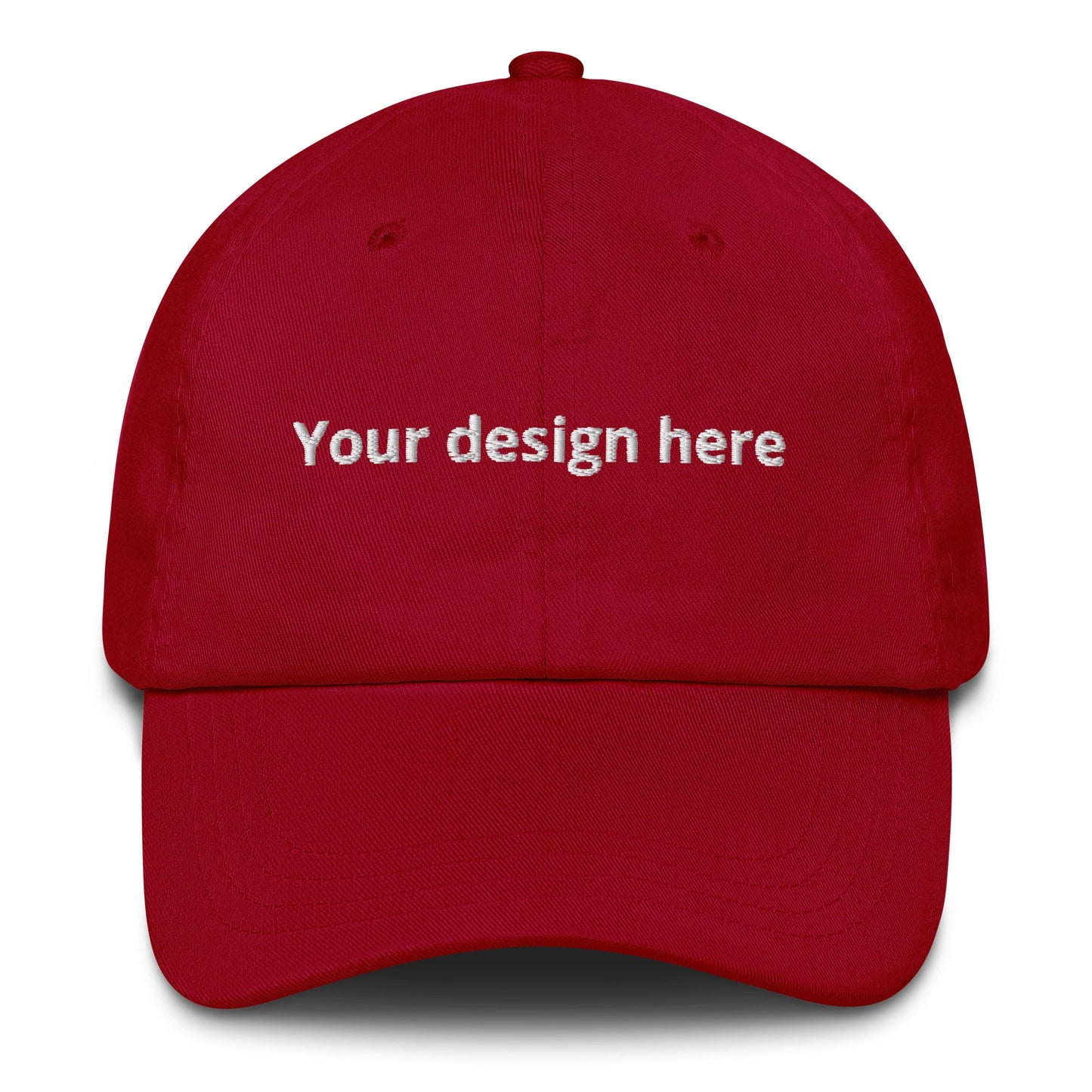 Custom Embroidered Cap