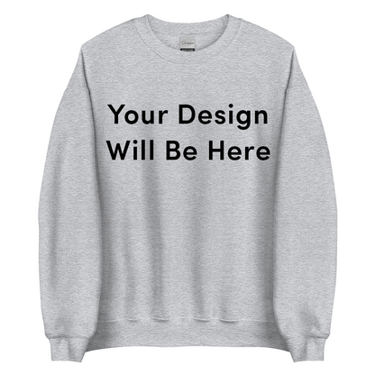 Custom Embroidered Sweatshirt - 30% OFF