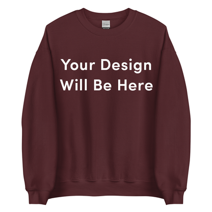 Custom Embroidered Sweatshirt - 30% OFF