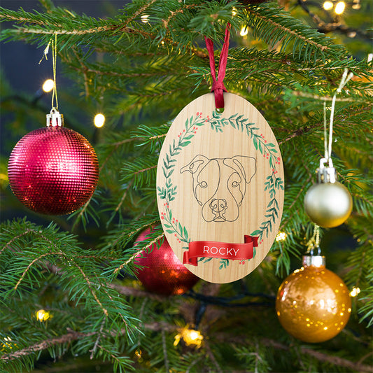 Custom Wooden Ornament - 30% OFF